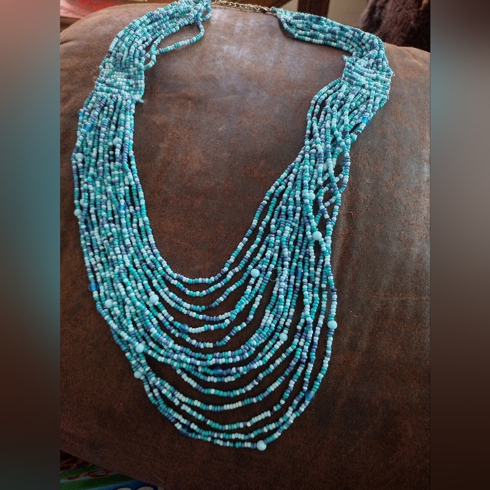 Turquoise Beaded Necklace